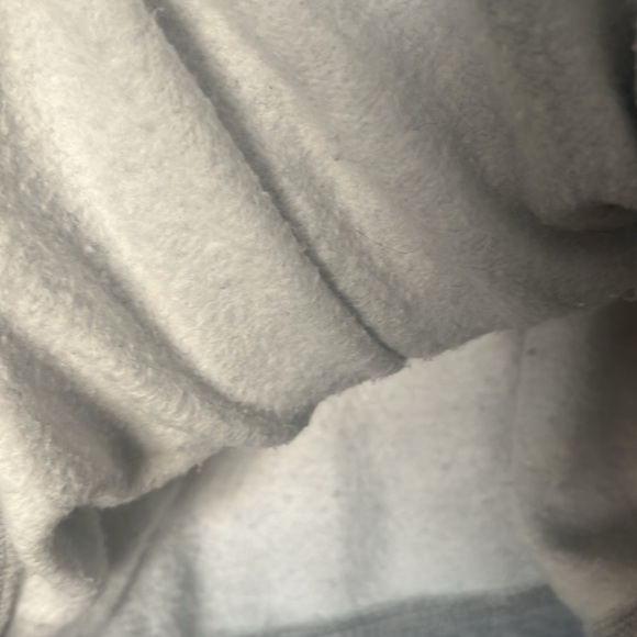 H&M grey fleece hoodie, size S. - Picture 3 of 4